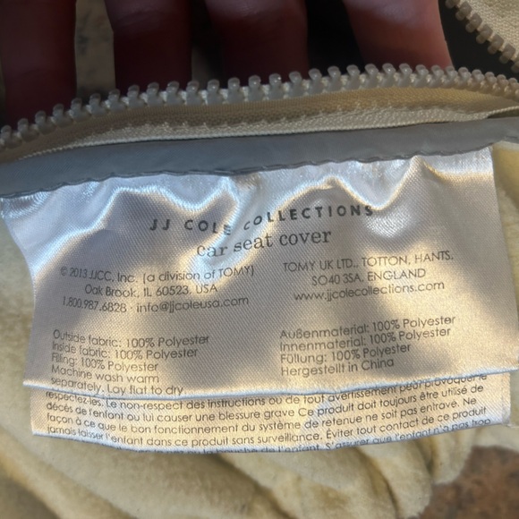 JJ Cole Car seat cover - Picture 5 of 6